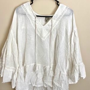 ASOS Boho Long Sleeve Shirt (New, Never Worn) - Size 10